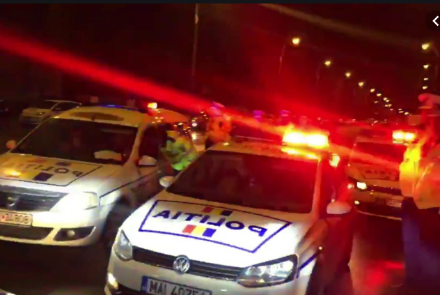 politie noapte