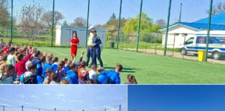 Acțiune a IPJ Bacău la școala din Recea: elevii au învățat reguli de circulație și prevenție
