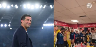 (VIDEO) Cristi Chivu a cucerit Italia cu Inter şi intră direct în istorie: titlu și Cupă în același sezon! Hora nebună din vestiar pe „Made in Romania”, IMAGINI VIRALE
