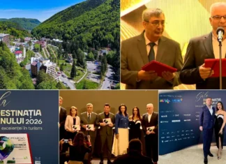 (FOTO) Premiu important pentru Slănic Moldova: locul 3 în topul stațiunilor balneare din România, la „Destinația Anului 2026”