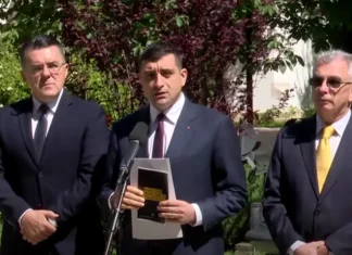 (VIDEO) George Simion i-a cerut președintelui Nicușor Dan mandat să formeze un guvern AUR și promite scoaterea României din criză. „Ne asumăm să guvernăm pentru români și cu românii! E timpul!”