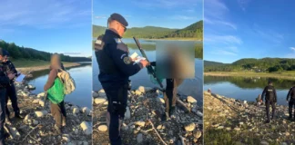 (FOTO) Razie de amploare la Valea Uzului! Pescarii prinși pe picior greșit au fost taxați dur