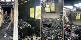 (FOTO) APEL UMANITAR: Dezastru după incendiul din Răcăuți! O familie încearcă să își reconstruiască viața din cenușă