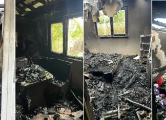 (FOTO) APEL UMANITAR: Dezastru după incendiul din Răcăuți! O familie încearcă să își reconstruiască viața din cenușă