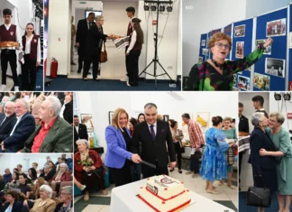 (GALERIE FOTO) Profesori, absolvenți și autorități, reuniți la Gala „Petru Poni 70” din Onești. Momente emoționante la evenimentul aniversar de la Biblioteca „Radu Rosetti”