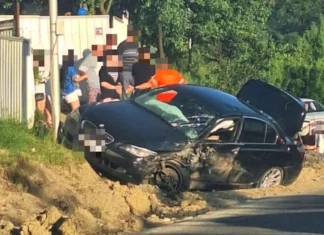 NEWS ALERT: (FOTO) Accident cu victimă pe DN2G Bacău – Moinești. Poliția a deschis dosar penal