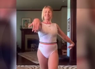 (VIDEO) Nadia Comăneci revine în costumul inspirat de primul 10 perfect. Colecția specială va fi lansată la Onești