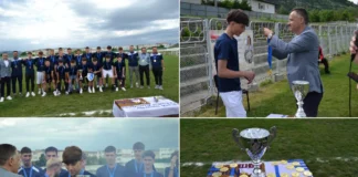 (FOTO) Campioni în „Anul Nadiei”: echipa de fotbal a LPS „Nadia Comăneci” Onești a cucerit titlul județean la U19