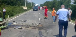 Accident pe DN11 Târgu Secuiesc – Onești. Trei minori răniți după impactul dintre două mașini