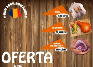 Măcelăria din Onești care vinde exclusiv carne românească vine cu noi reduceri pentru clienți