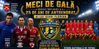 Sărbătoarea Fotbalului la Târgu Ocna: Legende ale fotbalului și parlamentari se vor reuni pentru Giani Florian