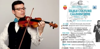 Încep Zilele Culturii Călinesciene la Onești. Renumitul violonist Alexandru Tomescu vine cu vioara Stradivarius