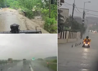 (VIDEO) Prăpăd în România, după fenomenele meteo extreme. Case inundate, oameni răniți și locuințe lovite de fulger