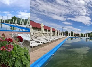 (FOTO) Astăzi se deschide ștrandul cu apă sărată de la Salina Târgu Ocna. Ce noutăți îi așteaptă pe turiști şi pe localnici
