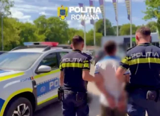 (VIDEO) Scandal între tată și fiică, într-o comună din Bacău. Bărbatul va sta după gratii în următoarele 30 de zile