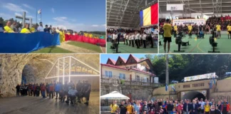 (VIDEO) Au luptat pe front, acum inspiră prin sport: veterani de război din șase țări, la Onești. Salina Târgu Ocna și Dealul Coșna, pe traseul eroilor Invictus