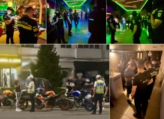 (VIDEO) Acţiune de amploare în județul Bacău: Polițiștii au verificat cluburi, hoteluri și șoferi. Ce au descoperit