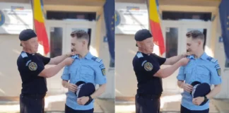 (FOTO) Povestea a doi jandarmi din Bacău: tată și fiu, uniți de aceeași uniformă și aceeași misiune