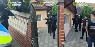 (VIDEO) Percheziții în Bacău, Neamț și Ilfov într-un dosar de camătă și șantaj. Zece persoane, duse la audieri