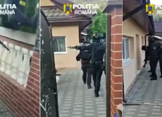 (VIDEO) Percheziții în Bacău, Neamț și Ilfov într-un dosar de camătă și șantaj. Zece persoane, duse la audieri