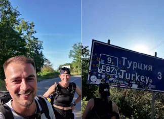 (VIDEO) Aventura incredibilă a doi tineri din Onești: au plecat pe jos spre Bali! Au parcurs deja România, Bulgaria și au ajuns în Turcia