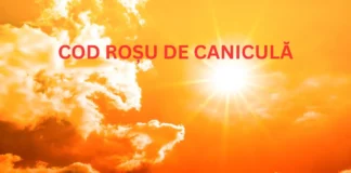 NEWS ALERT: Cod roșu de caniculă emis de ANM. Temperaturi extreme de peste 40 de grade! Care sunt zonele afectate
