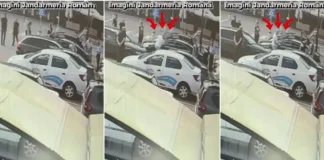 (VIDEO) Clipe de coșmar pentru doi părinți! Un bebeluș de 4 luni a rămas blocat în mașină, la peste 30 de grade Celsius. Cum s-a terminat totul