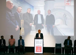 (FOTO) Schimbare la șefia PSD Onești: Laurențiu Neghină îl înlocuiește pe Gelu Panfil. Noua echipă de conducere a fost votată la Conferința Municipală