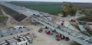 Tragedie pe șantierul autostrăzii A3: un muncitor de 64 de ani a murit după ce a căzut în gol de la o înălțime de 12 metri