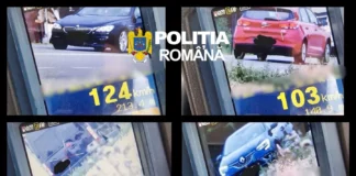 (FOTO) Radarul a făcut din nou victime în judeţul Bacău. Șofer surprins cu 124 km/h în localitate