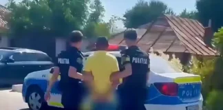 (VIDEO) Amenințări și ordin de protecție încălcat în judeţul Bacău. Un bărbat a fost reținut după intervenţia polițiștilor
