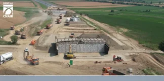 (VIDEO) Mobilizare uriașă pe Autostrada A7 Bacău–Pașcani: 4.000 de muncitori și peste 600 de utilaje pe șantier