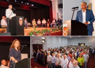 (FOTO) PSD Târgu Ocna și-a ales conducerea. Primarul Cristian Ciubotaru a primit un nou mandat de președinte