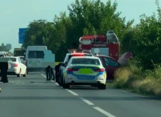 NEWS ALERT: (FOTO) Accident cu victime pe DN2-E85, în Vrancea. Trei mașini implicate. Circulația spre Adjud dinspre Focșani se desfășoară alternativ