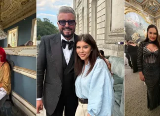 (FOTO) O make-up artistă din Onești, în culisele prezentării lui Cătălin Botezatu la gala românilor de succes din Londra