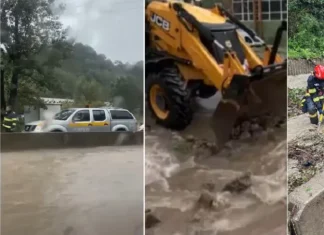 ULTIMA ORĂ: (VIDEO) DN1, blocat de viituri și alunecări de teren. DSU: Intervenții în Prahova, Bacău și Vaslui. „Peisajul este apocaliptic!”