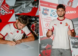 (FOTO) Luca Fudulache a semnat cu Dinamo. Clubul Viitorul Onești confirmă informația publicată de UNUpeTrotuș
