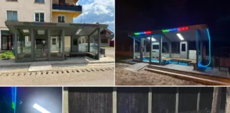 (FOTO) Mănăstirea Cașin intră în era „smart”. Comuna are patru stații inteligente de autobuz și două bănci inteligente. Primarul: „Depinde de fiecare dintre noi să avem grijă de ele”