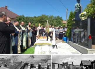 (FOTO) Comemorare la Onești, la 35 de ani de la ruperea Barajului Belci. Oneștiul și-a pomenit victimele inundației care a îndoliat orașul