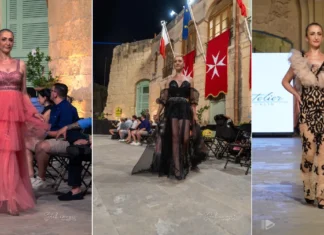 (FOTO) De la Onești pe podiumul internațional. Mihaela Gavril a defilat la International Fashion Island din Malta