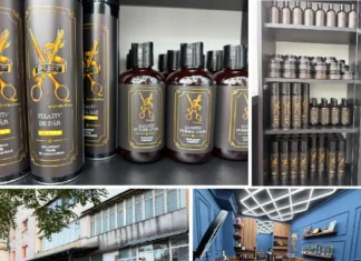(FOTO) Poveste de succes la Onești. Hair-stilistul Ovidiu Haicu lansează brandul românesc SELECT, propria gamă exclusivă de produse profesionale pentru păr