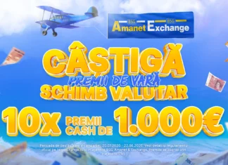 Schimbi bani luna aceasta? BSG Amanet & Exchange te premiază cu 1.000 de euro cash!