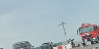 ULTIMA ORĂ: (FOTO) Accident cu trei răniți pe DN2-E85, în Vrancea. Ambulanța SMURD trimisă la intervenție a fost implicată într-un alt accident