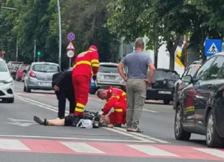 NEWS ALERT: (FOTO) Accident grav în Bacău: O femeie de 74 de ani a fost lovită pe trecerea de pietoni