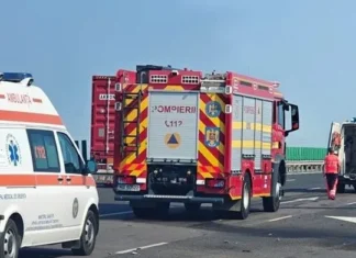 NEWS ALERT: Accident pe Autostrada A7 Ploiești – Adjud. O persoană a rămas încarcerată, după impactul între un autoturism și un camion