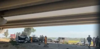 ULTIMA ORĂ: (FOTO) Noi detalii în cazul accidentului de pe DN2-E85, la Filipești, Bacău. Sunt 3 victime, iar în carambol a fost implicată și o autocisternă