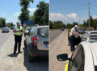 Acțiune de amploare în sistem „releu” pe DN15, astăzi. Polițiștii din Bacău îi vizează pe șoferii vitezomani. 12 oameni au murit în accidente pe acest drum în 2025