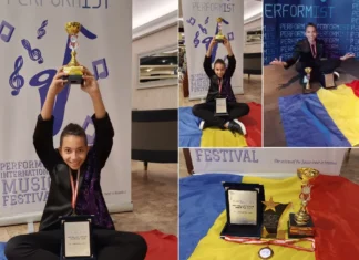 (VIDEO) Un adolescent din Onești a făcut senzație la un festival internațional de muzică din Istanbul. Rareș Dumea a câștigat două premii pentru România, la Performist Fest 2026
