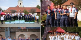 (FOTO) Bacăul strălucește la concursurile pompierilor: ISU Bacău, vicecampioană națională