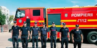 (FOTO) Misiune în Grecia pentru șapte pompieri de la ISU Bacău. Salvatorii români sprijină lupta cu incendiile